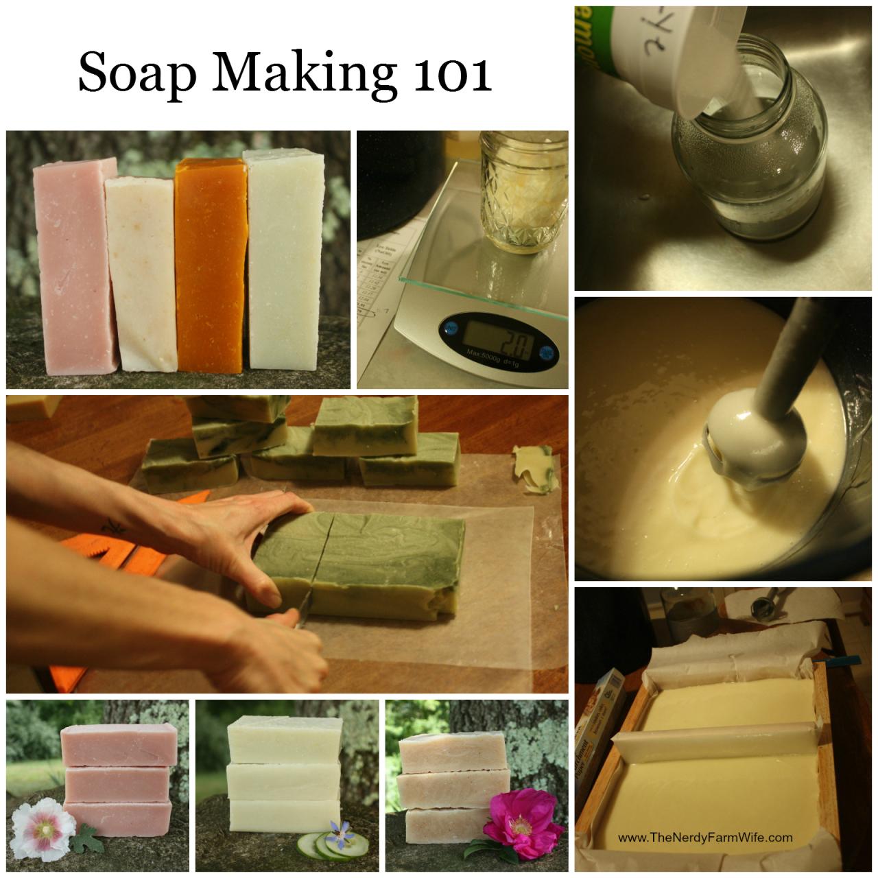 Soap Making 101 - Making Cold Process Soap Woodworking 101: Making Your First Wooden Shelf