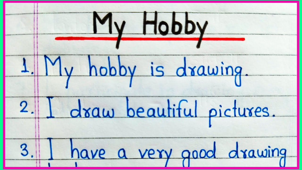 Lines On My Hobby Drawing at Jody Featherston blog Cooking as a Hobby: 5 Recipes to Try This Weekend